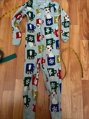 Hanna Andersson Christmas Winter Holiday Pajamas Hot Chocolate 3T